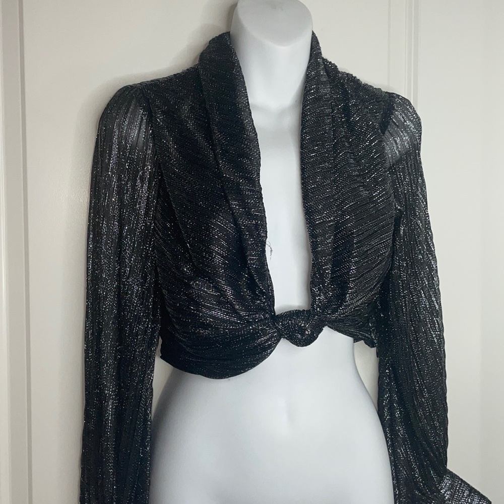 ZARA Shimmer Blouse - Picture 1 of 12